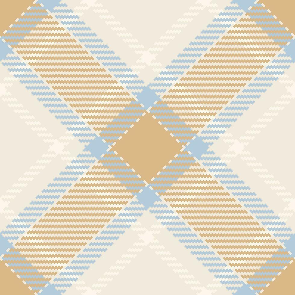 Textile texture check of plaid seamless tartan with a fabric background pattern vector. vector