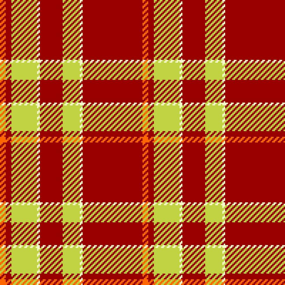 Seamless plaid textile of background vector fabric with a texture pattern tartan check.