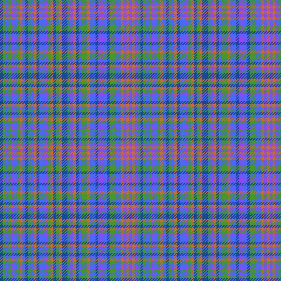 Plaid texture fabric of tartan vector textile with a pattern background seamless check.