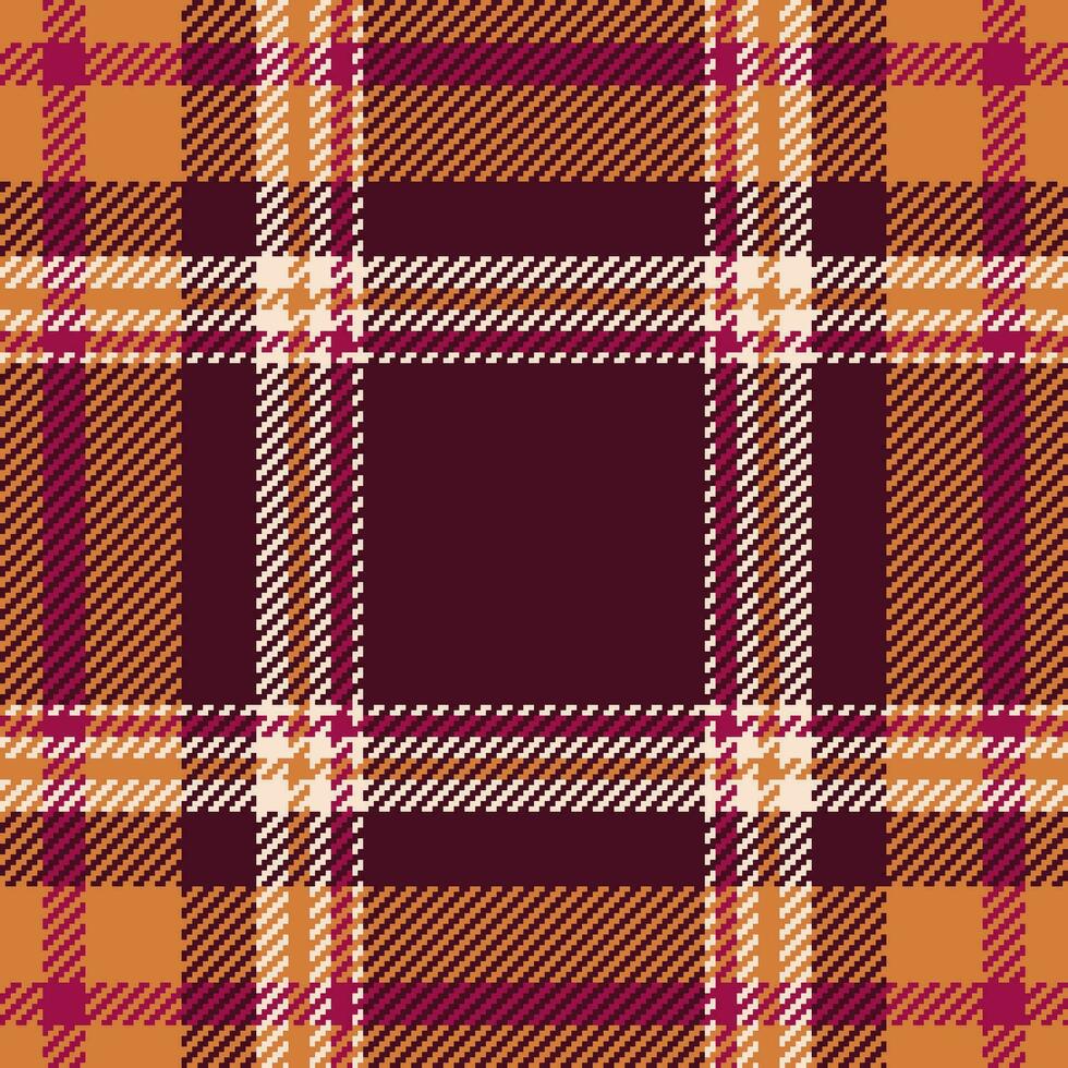 Tartan vector check of plaid textile pattern with a seamless background fabric texture.