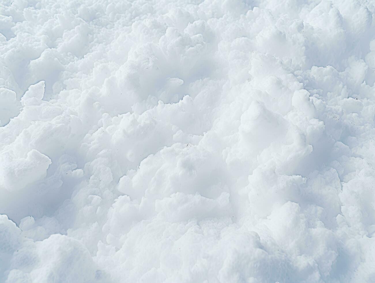 AI generated Close up of icy snoy background photo