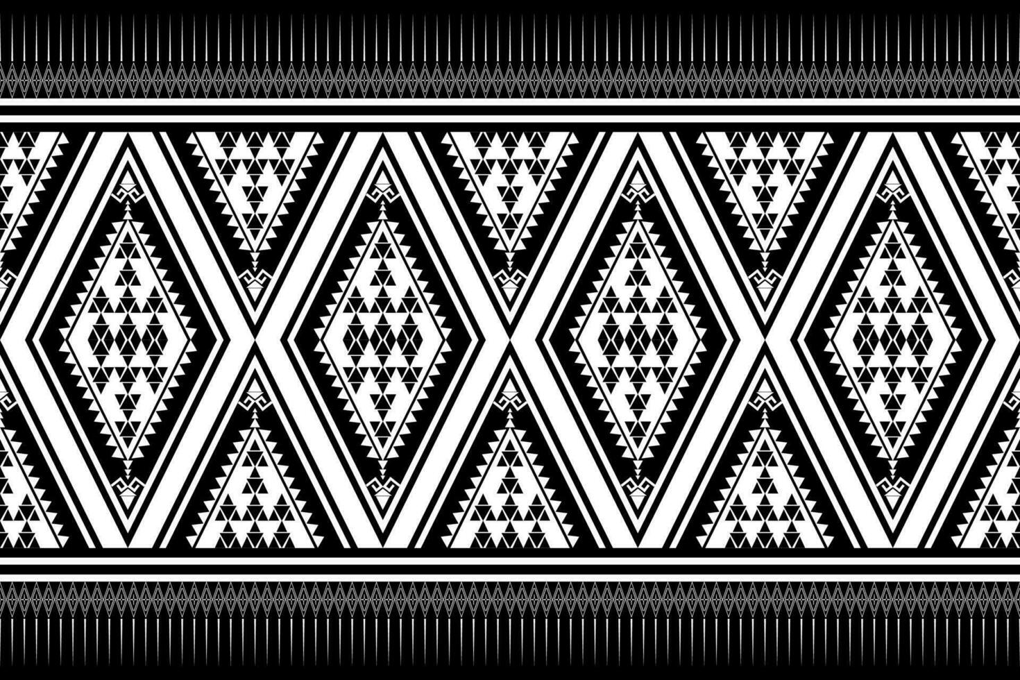 Geometric seamless ethnic pattern. Geometric ethnic pattern can be used in fabric design for clothes, decorative paper, wrapping, textile, embroidery, illustration, vector, carpet vector