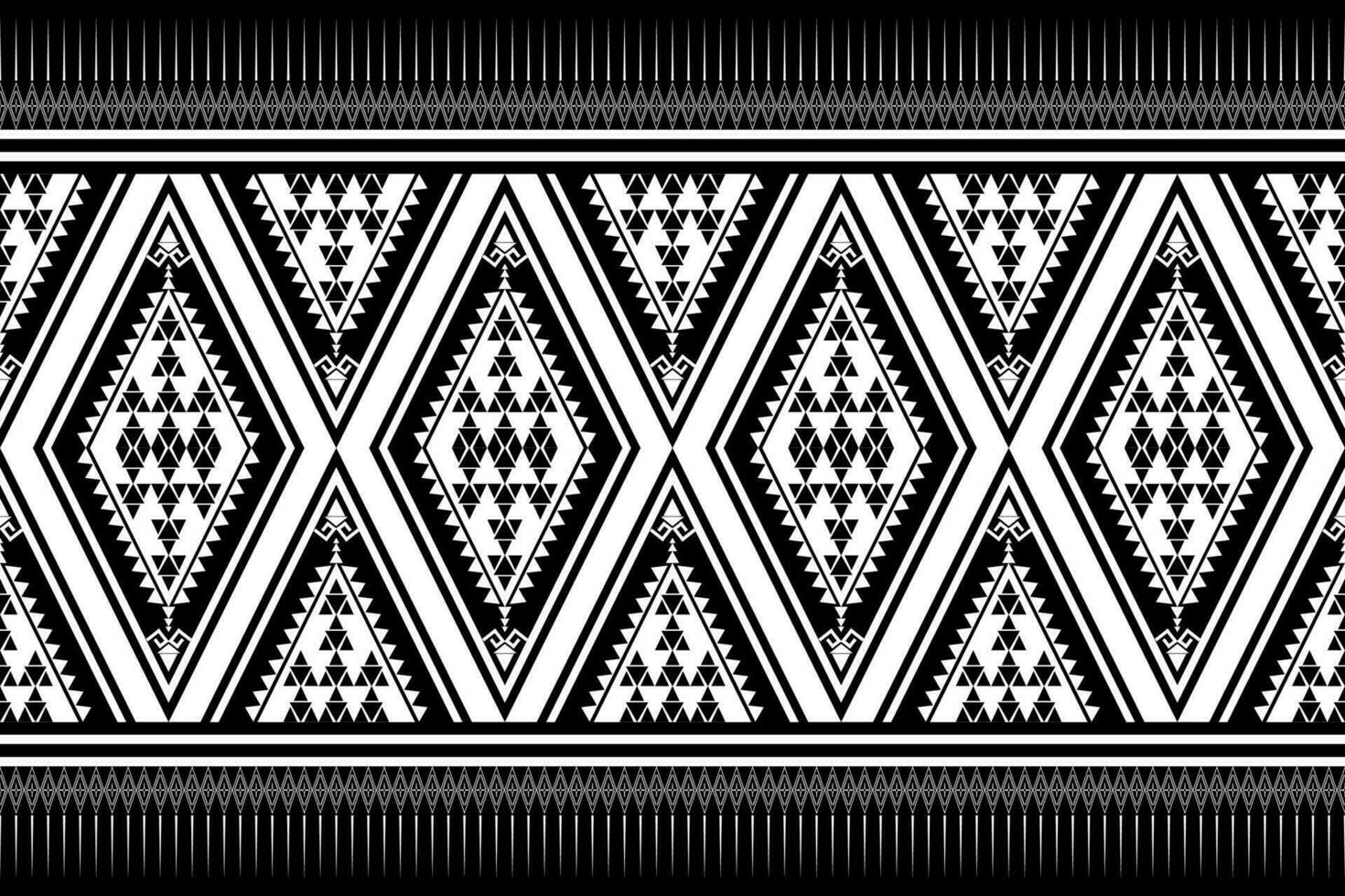 Geometric seamless ethnic pattern. Geometric ethnic pattern can be used in fabric design for clothes, decorative paper, wrapping, textile, embroidery, illustration, vector, carpet vector