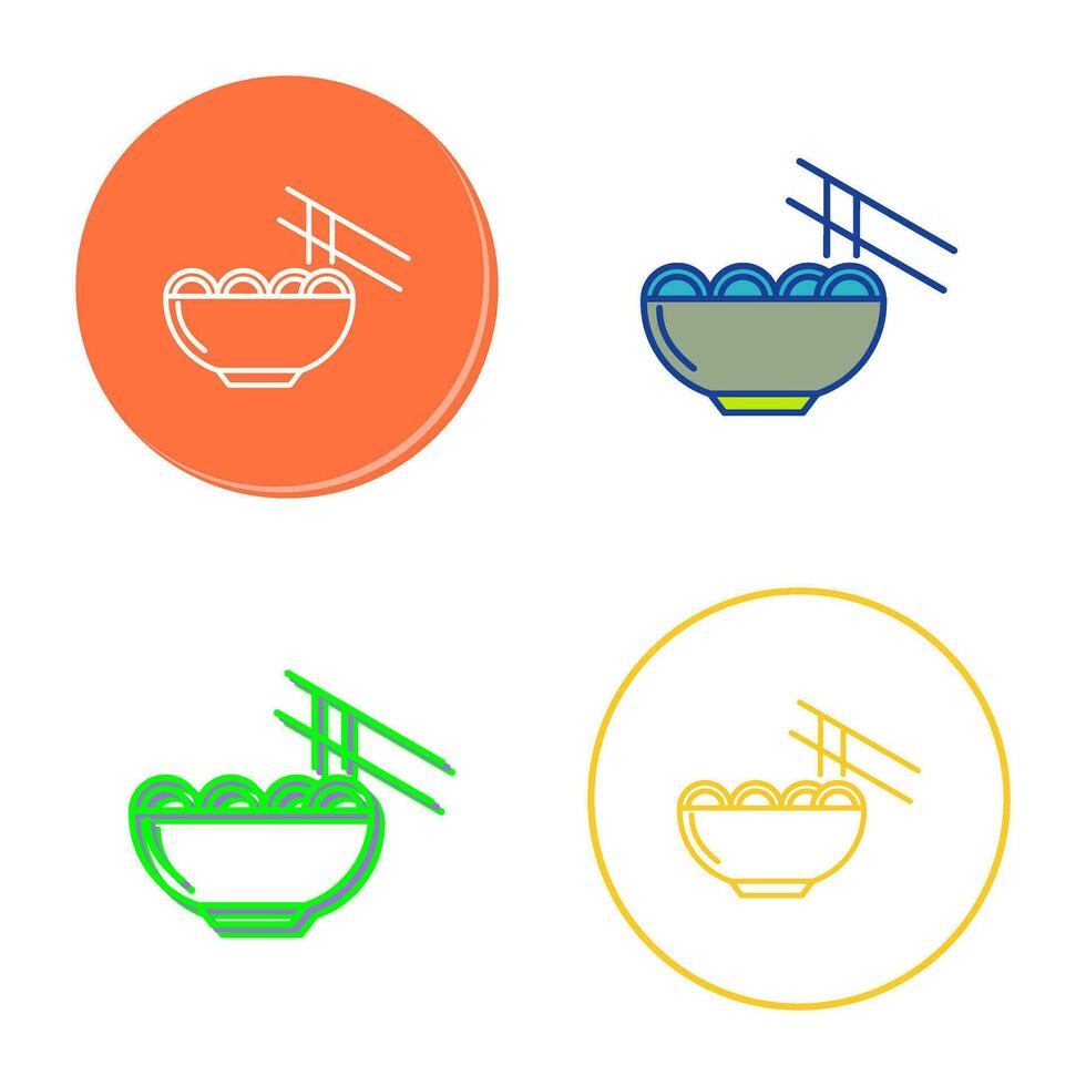 Noddle Vector Icon