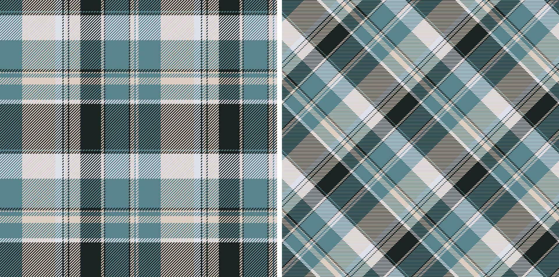 Tartan background vector of plaid pattern seamless with a check fabric texture textile.