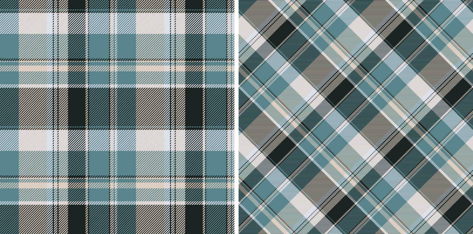 Tartan background vector of plaid pattern seamless with a check fabric texture textile.