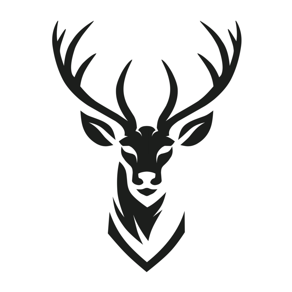 deer head logo png