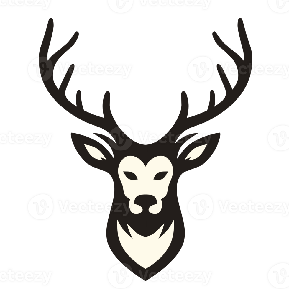 logo de cabeza de venado png