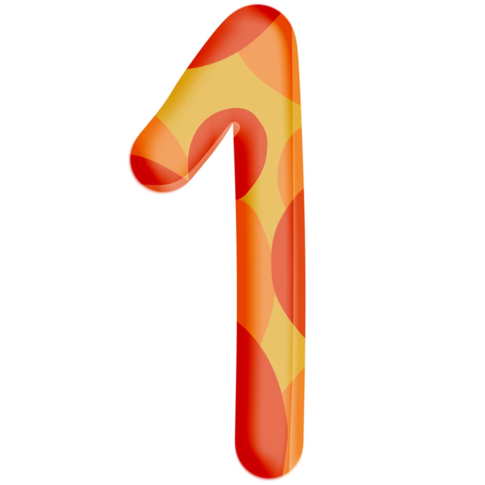 Number 1 Balloon Style 34638583 PNG
