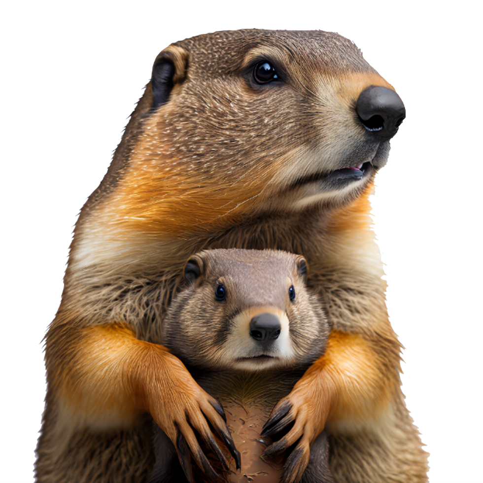 realistic groundhog Free PNG