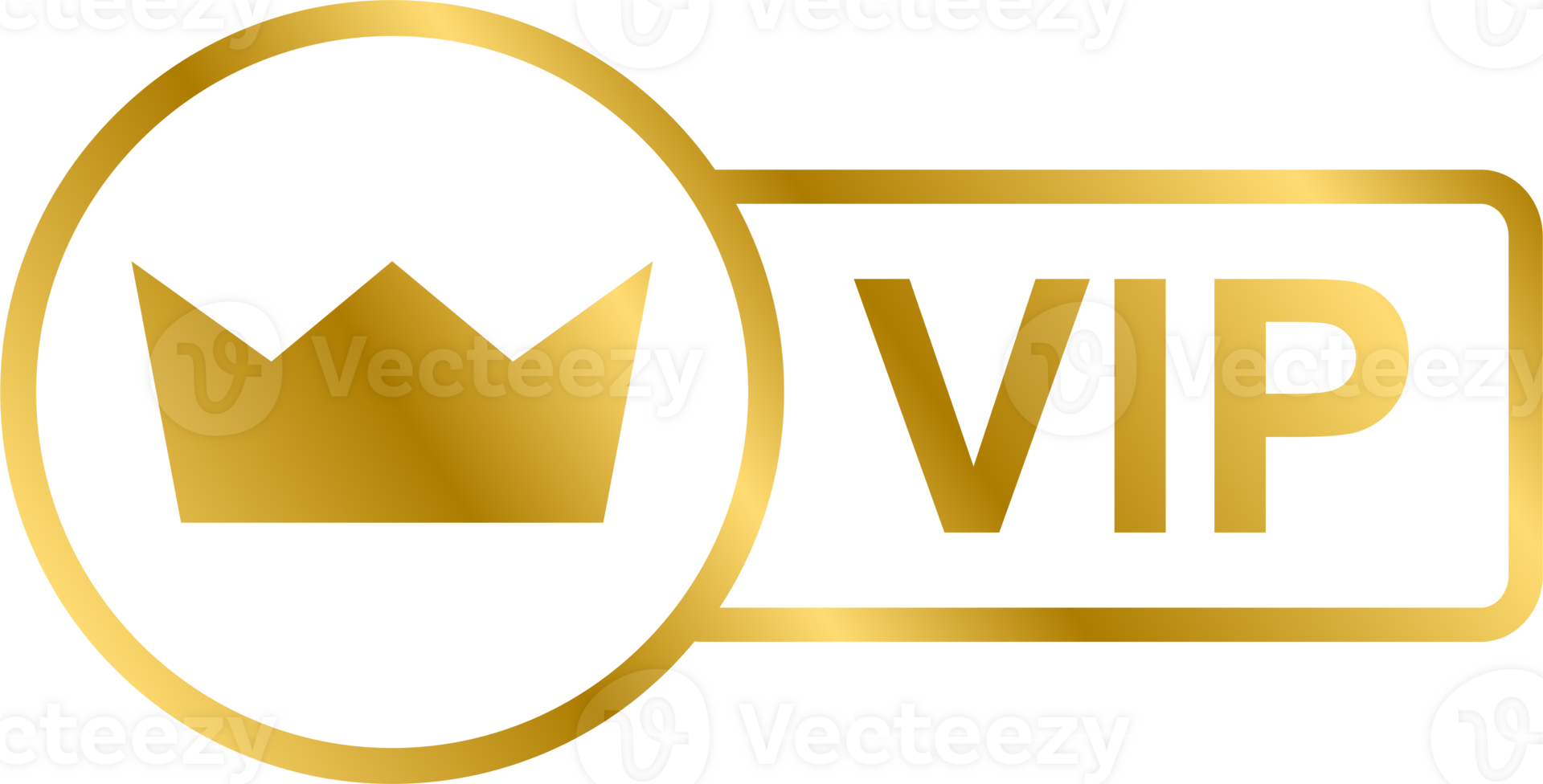 VIP icon for graphic design, logo, website, social media, mobile app, UI png