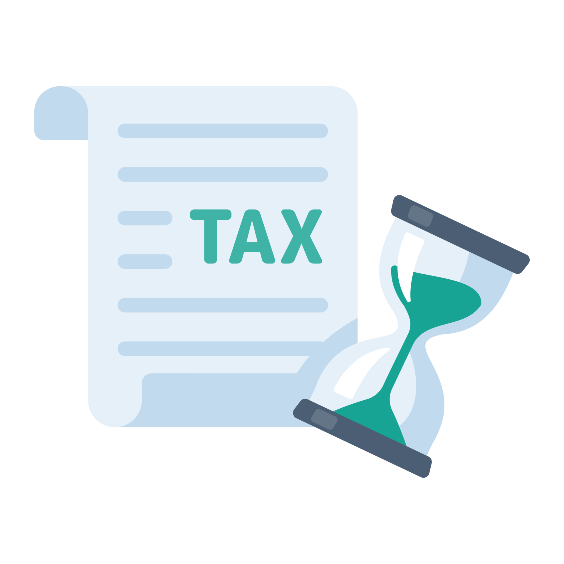 tax document icon Tax filing documents with hourglass 34639152 PNG 