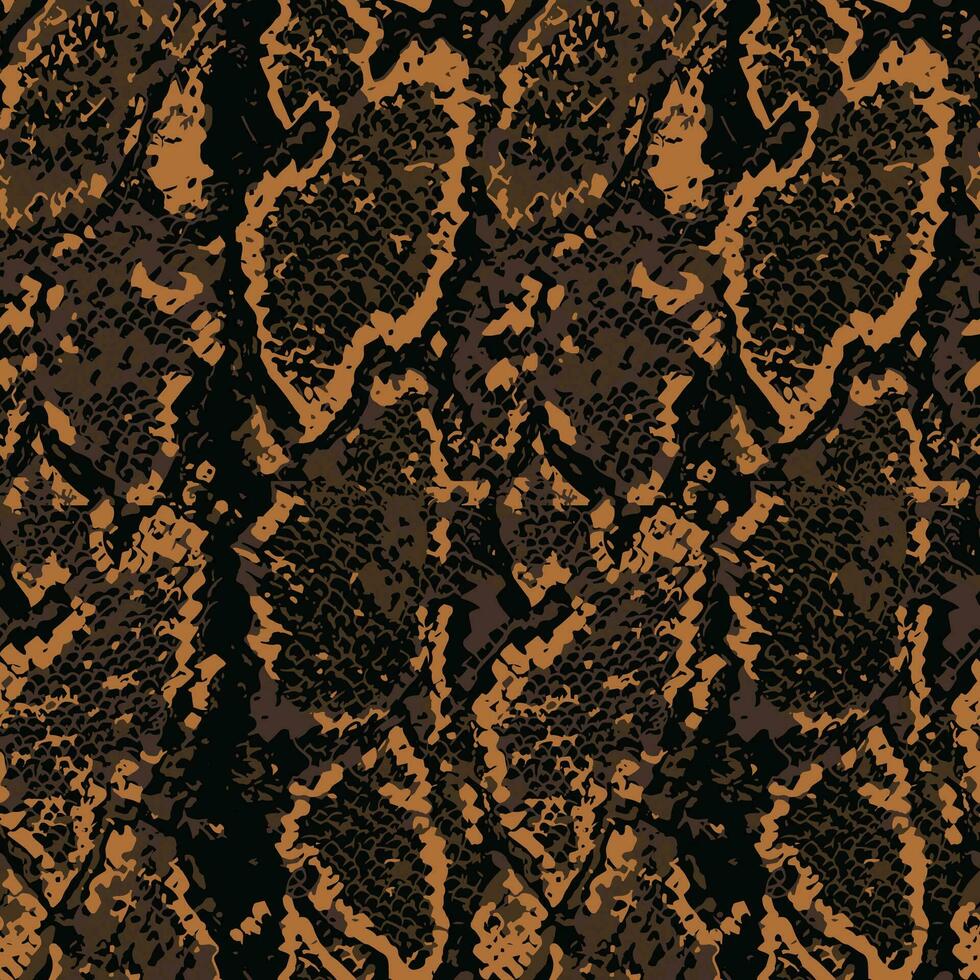 Texture snake. Fashionable print. Fashion and stylish background seamless pattern vector