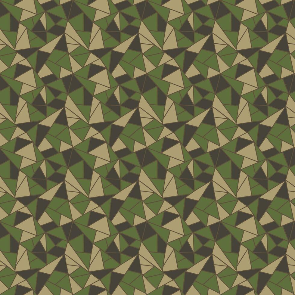 triangulos sin costura camuflado fondo de pantalla antecedentes vector