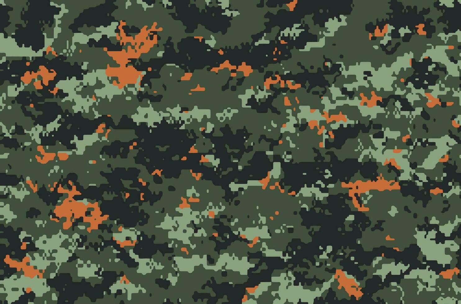 CAMOUFLAGE SEAMLESS PATTERN vector