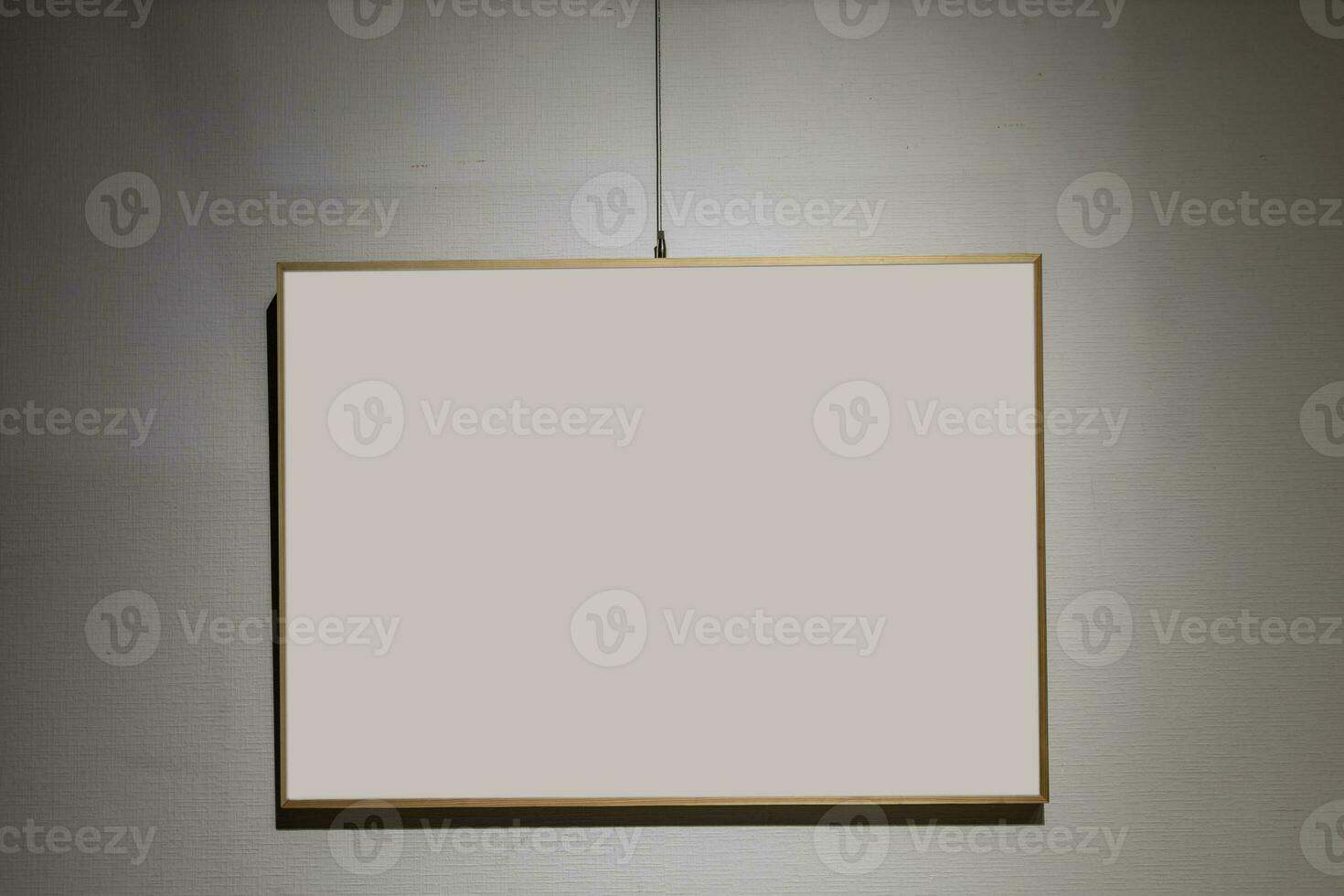 Mockup on the wall with space to insert your text for your purposes photo