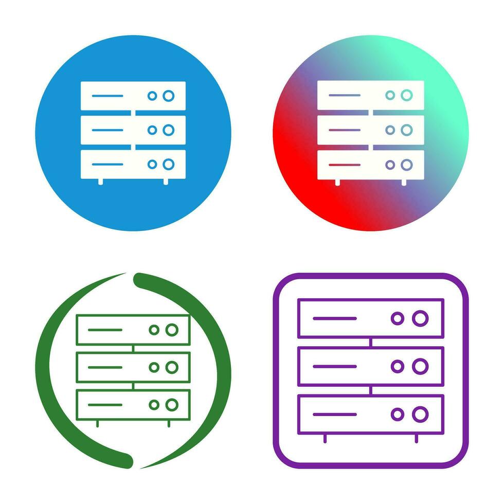 Unique Server Network Vector Icon 34641014 Vector Art at Vecteezy