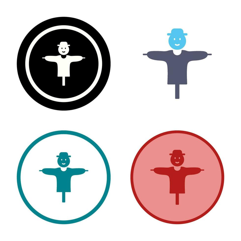 Scare Crow Vector Icon
