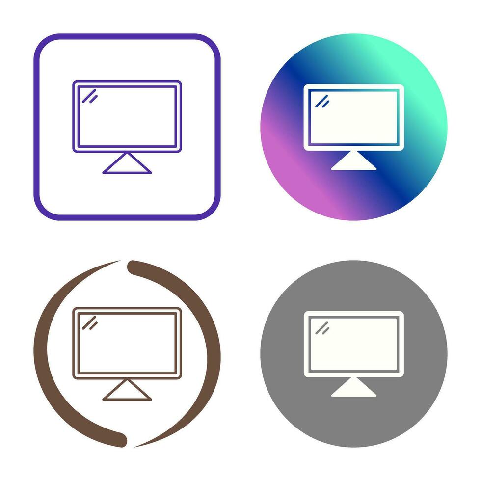 Computer Vector Icon