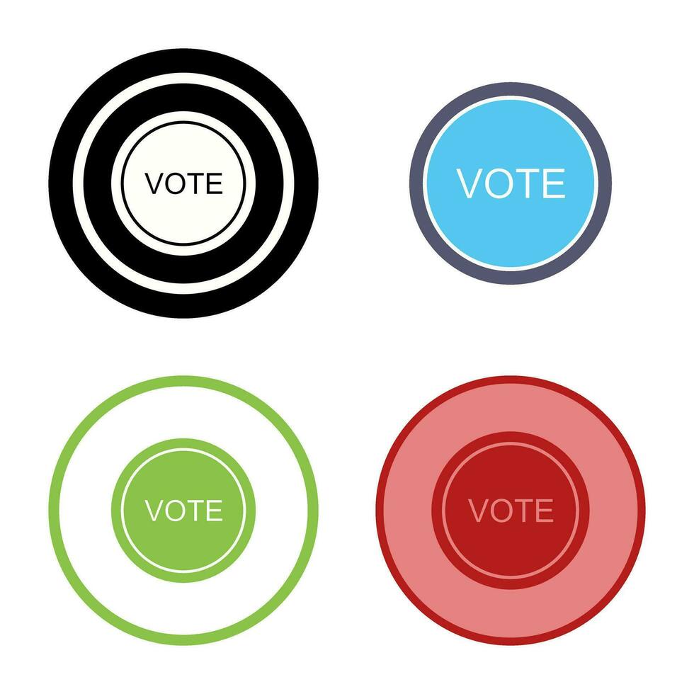 Vote Link Vector Icon