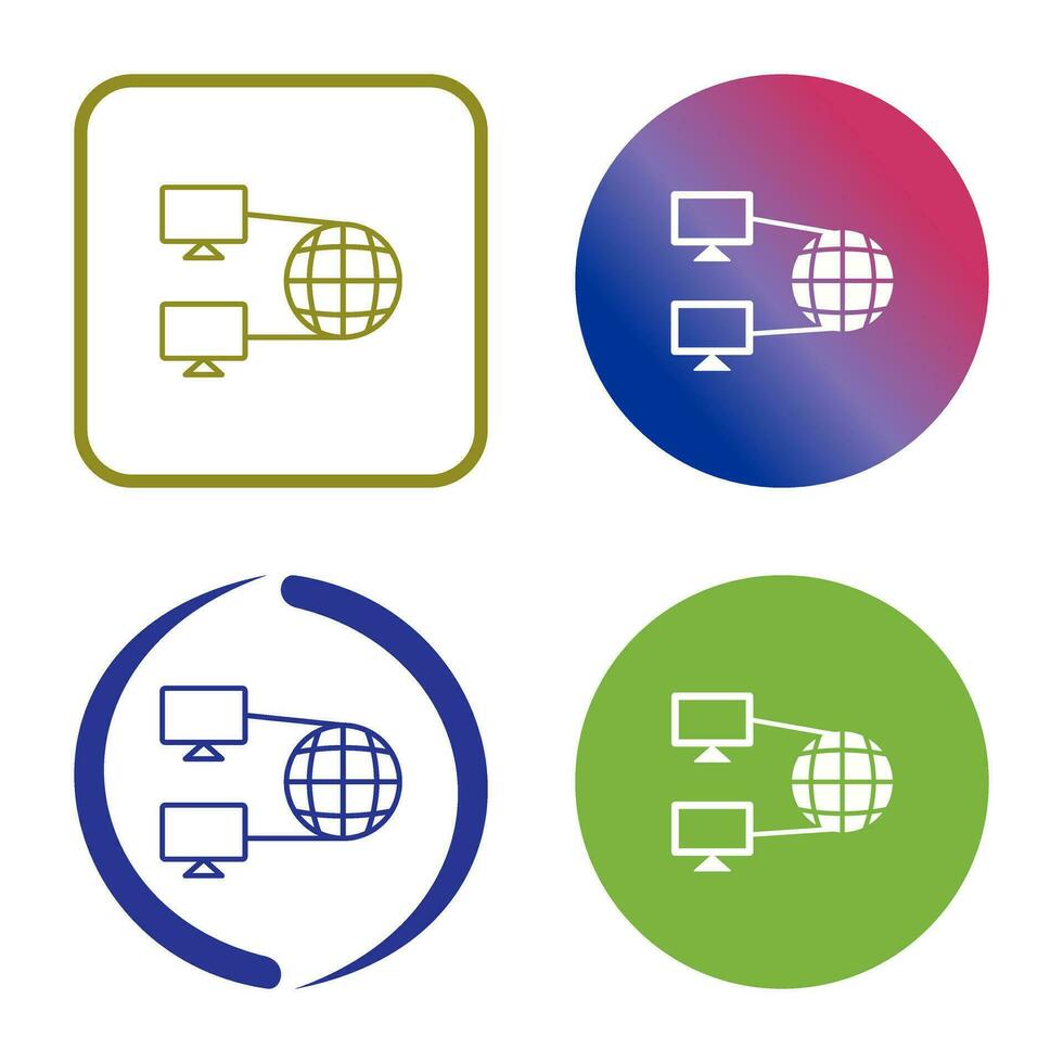 Internet Connectivity Vector Icon