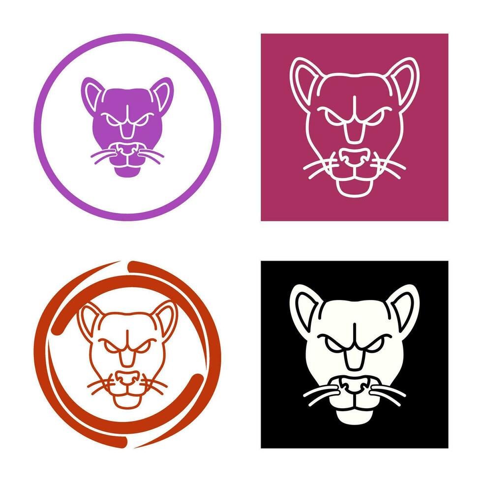 Black Panther Vector Icon