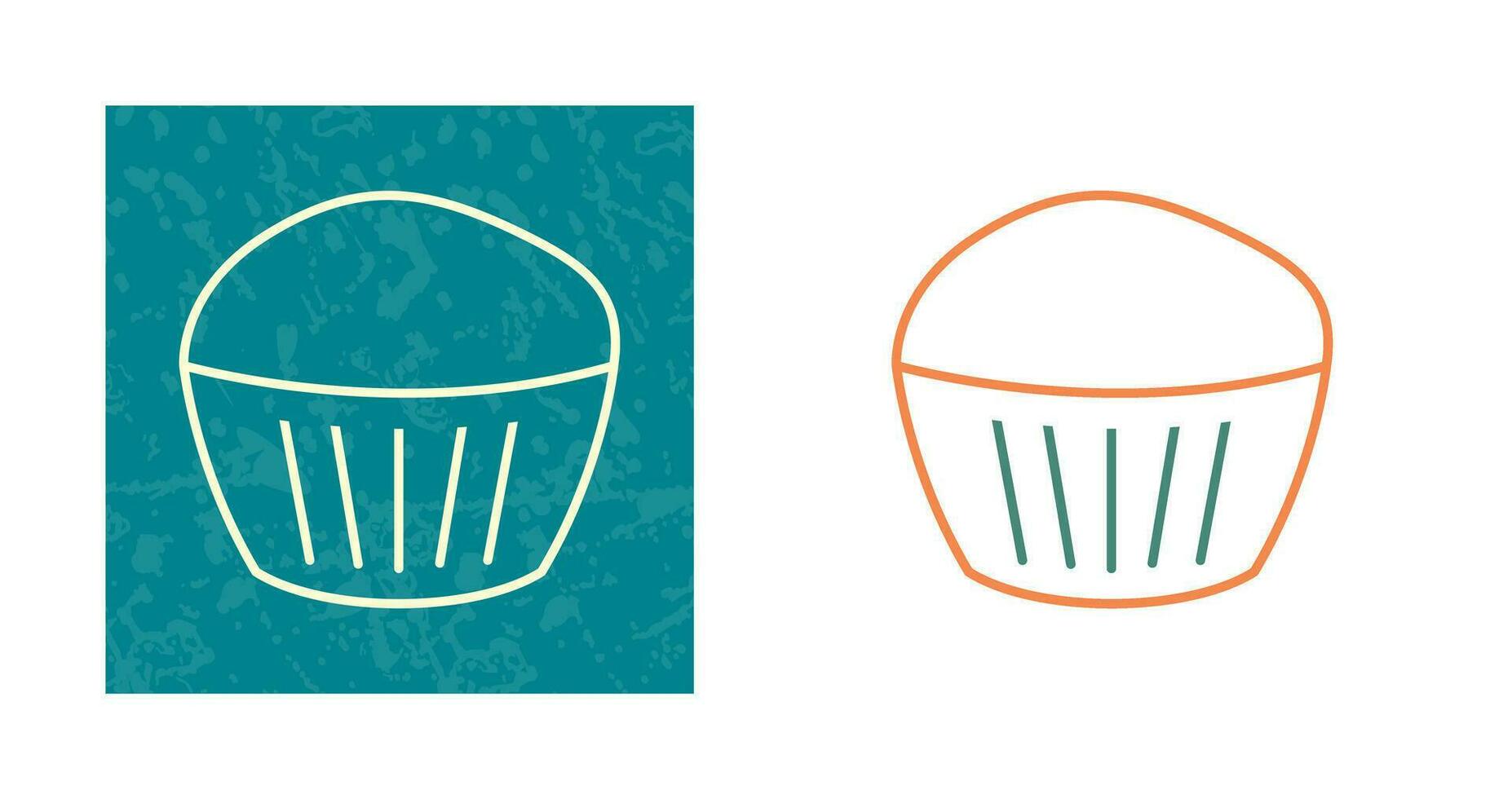 Chocolate Muffin Vector Icon