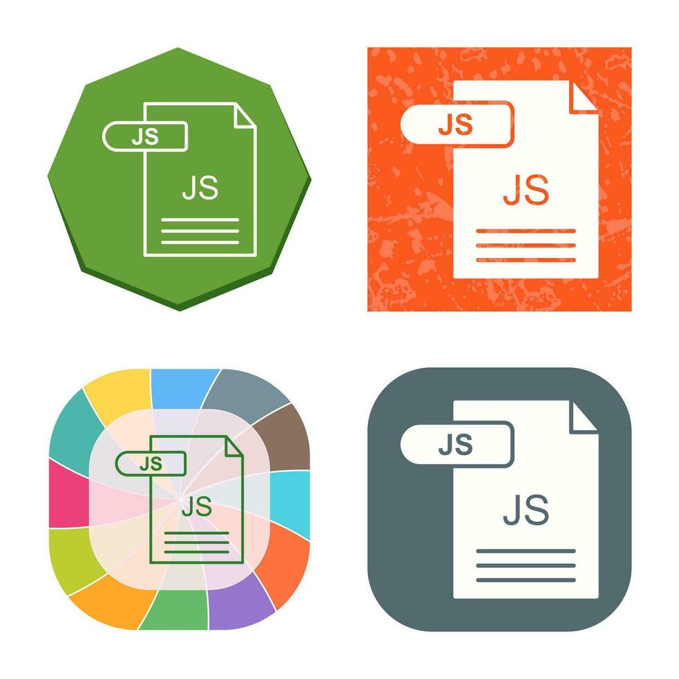 JS Vector Icon 34641361 Vector Art at Vecteezy