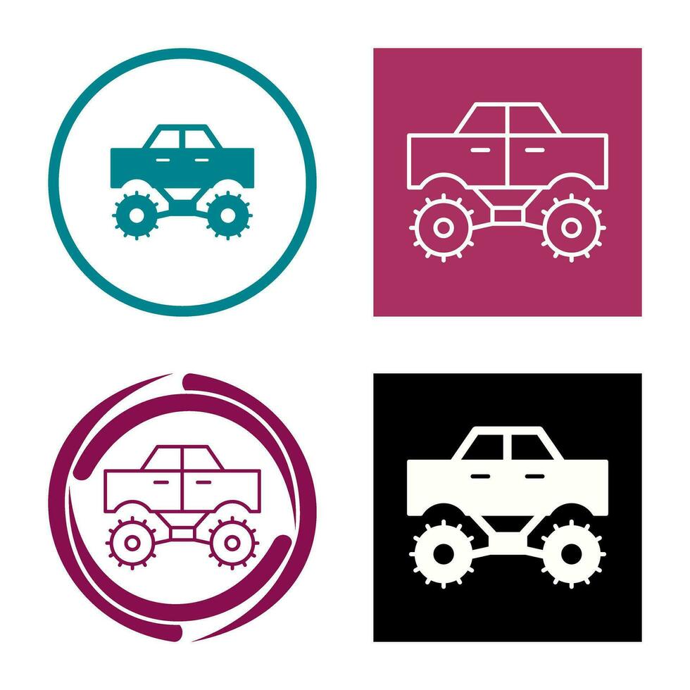 Monster Truck Vector Icon
