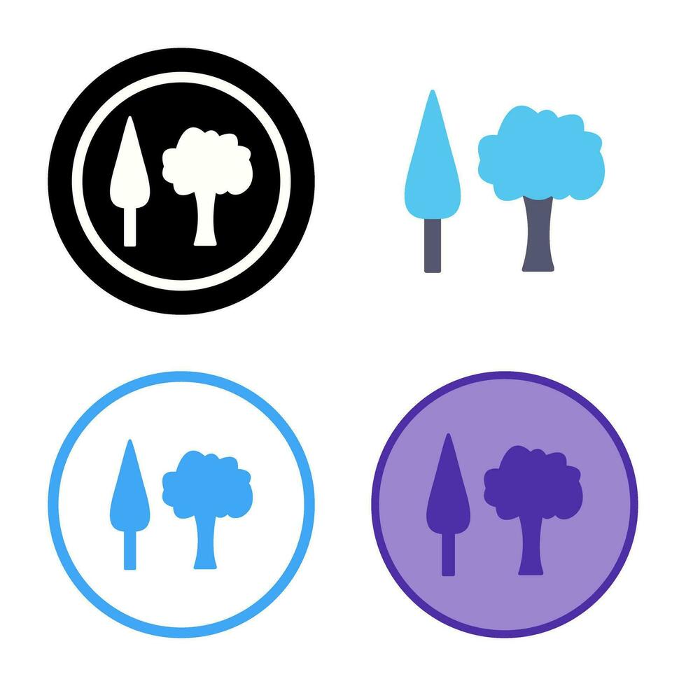 Trees Vector Icon