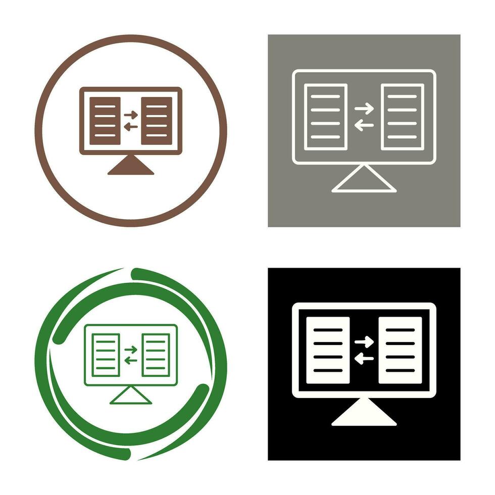 File Sharing Vector Icon