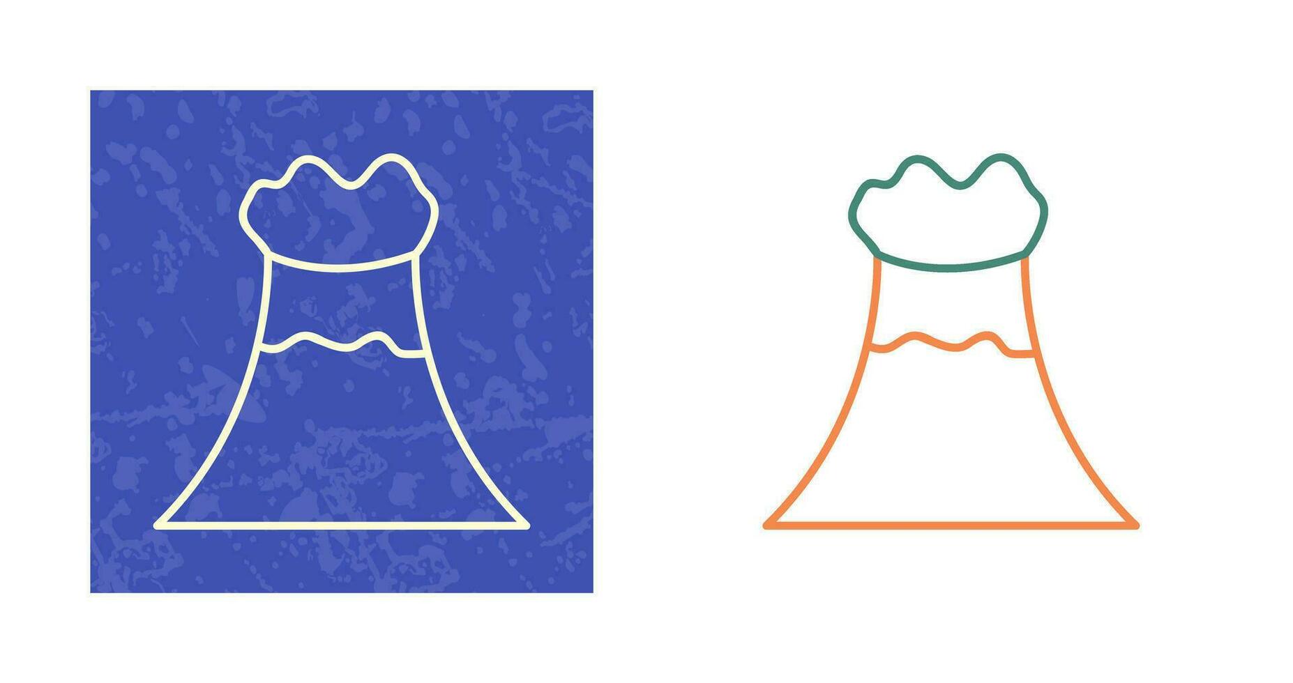 Volcano Vector Icon