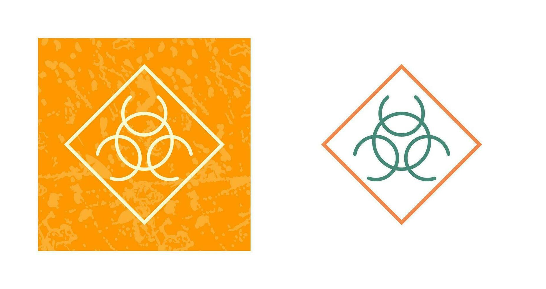 Biological Hazard Vector Icon