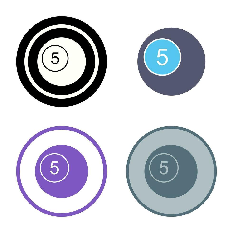 Pool Balls Vector Icon