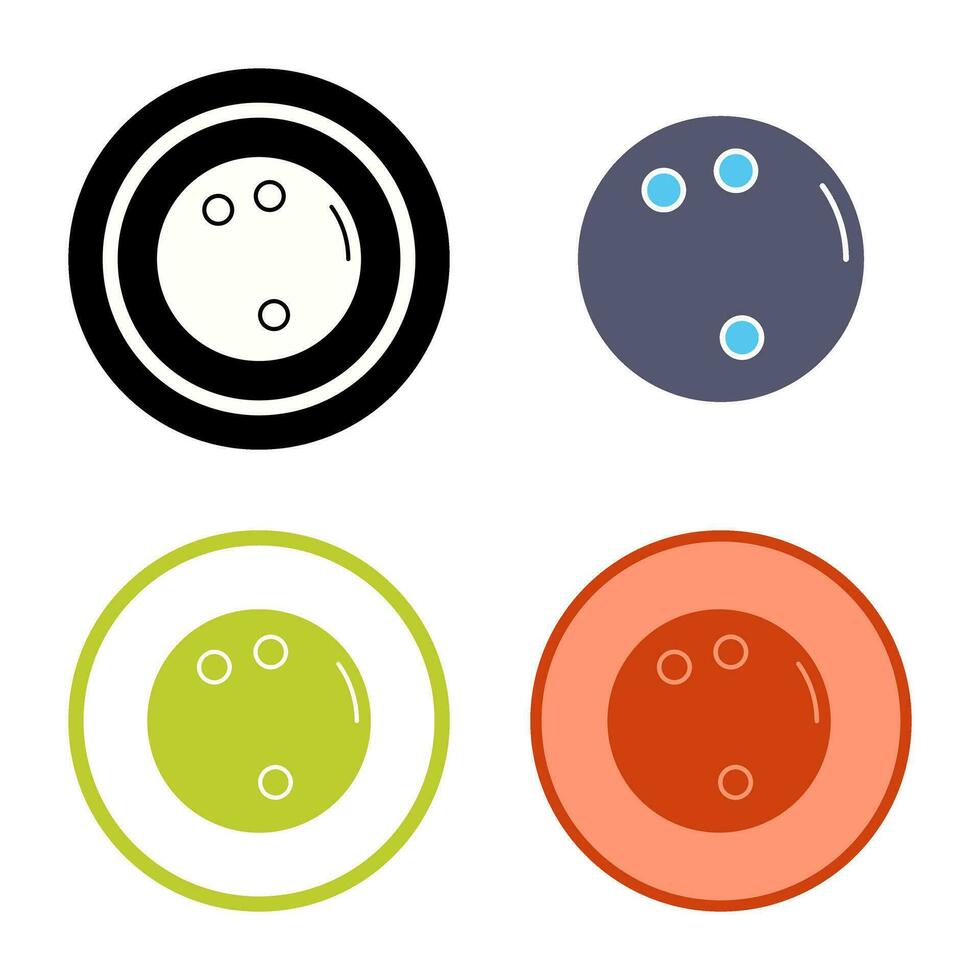 Bowling Ball Vector Icon