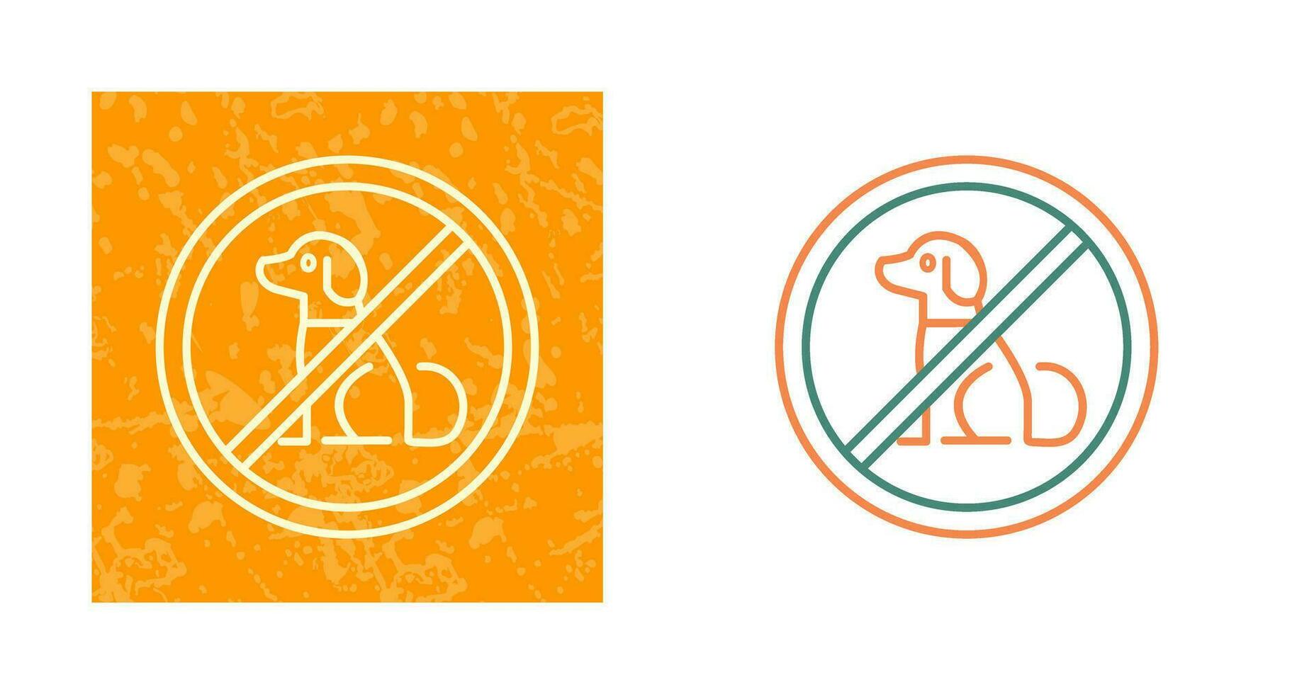 No Pets Vector Icon