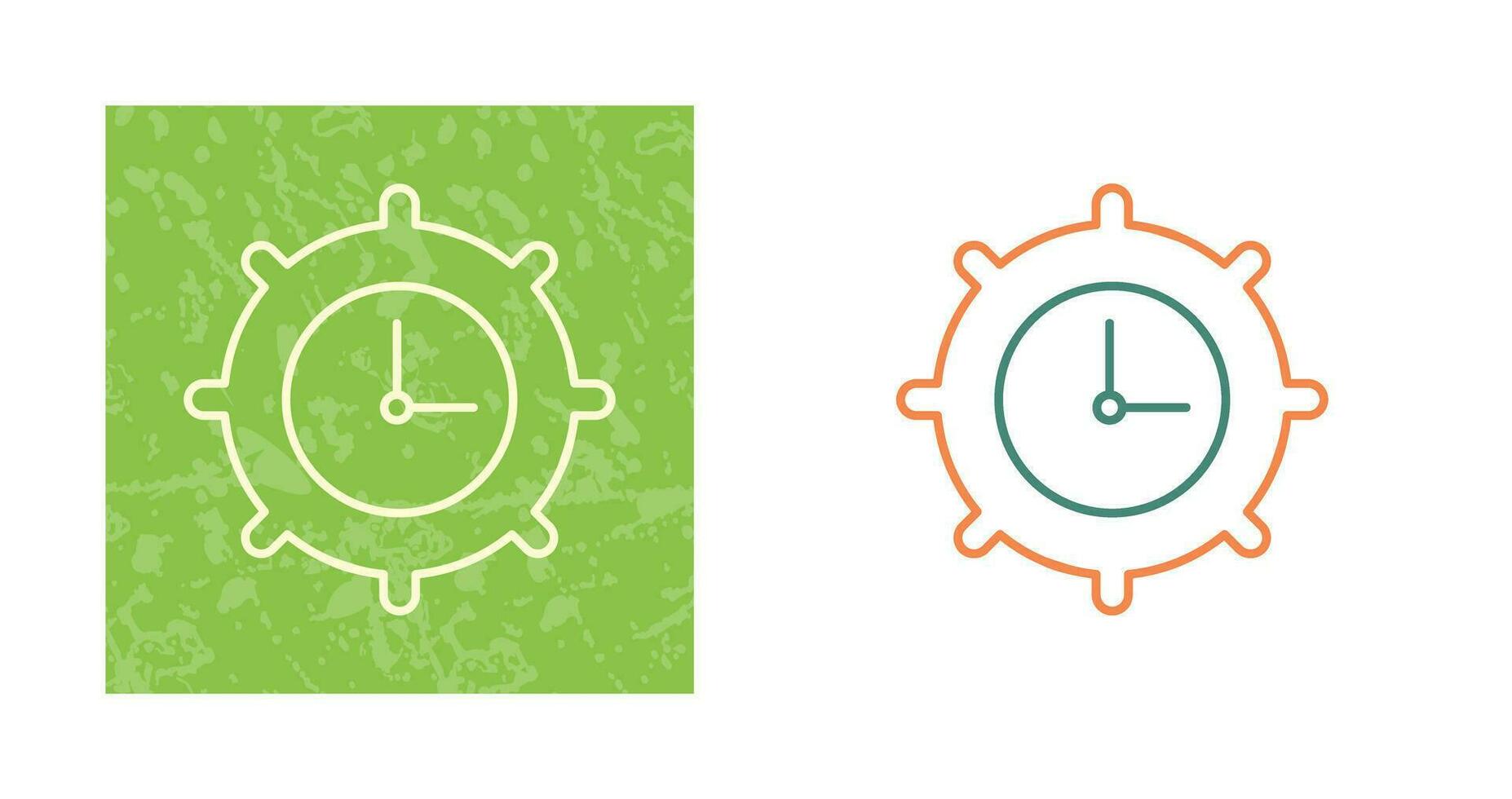 Time Settings Vector Icon