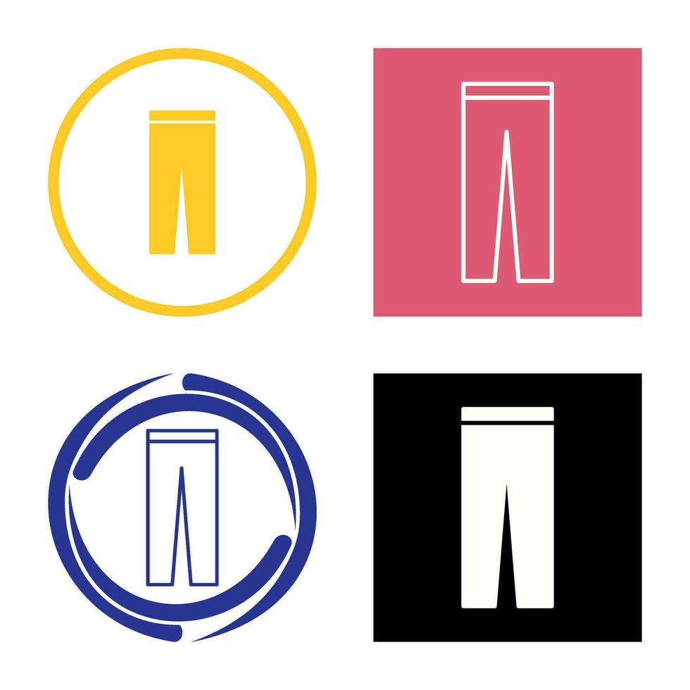 icono de vector de pantalones