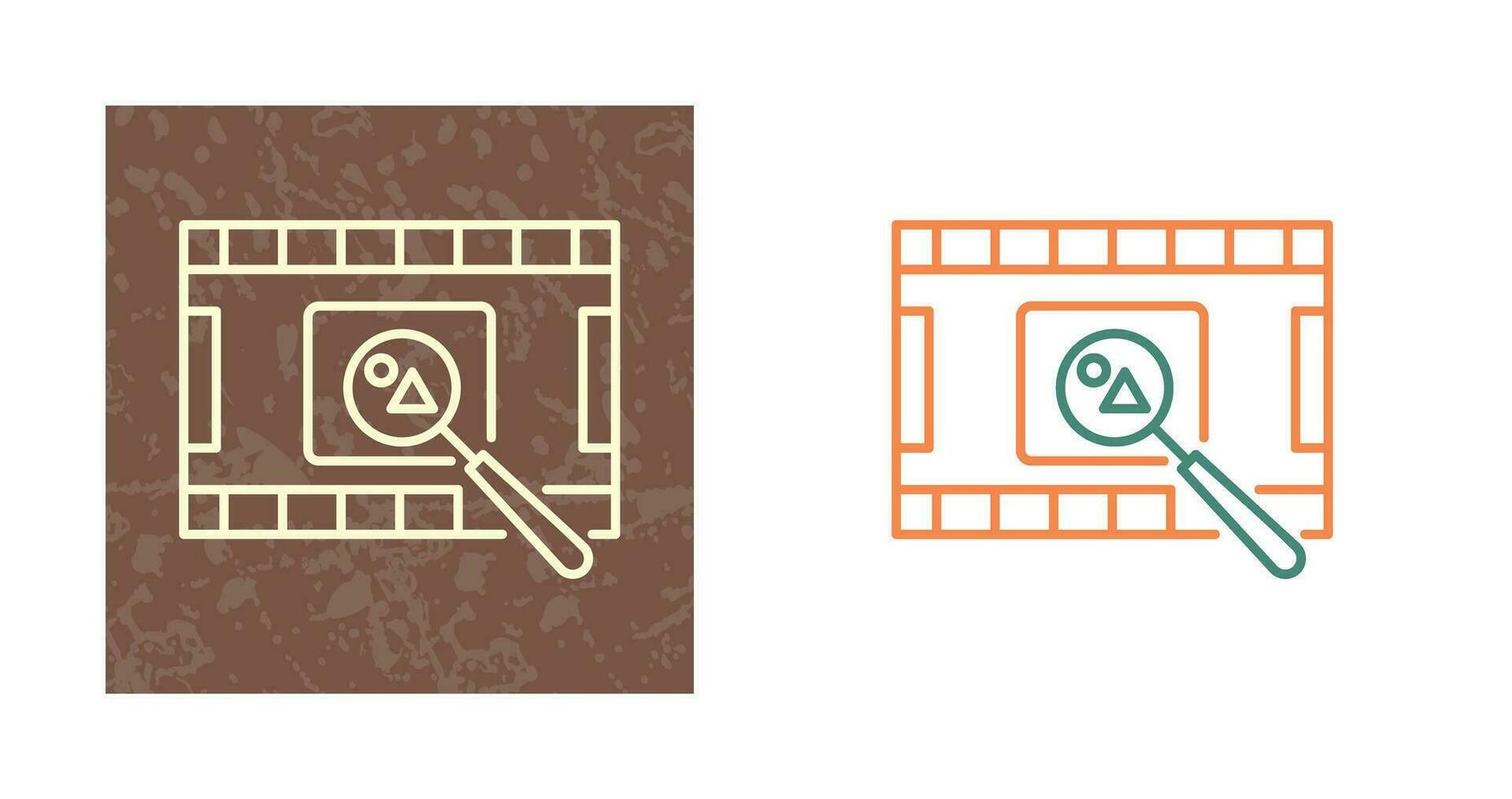 Unique Find Picture Vector Icon