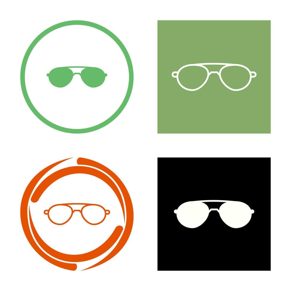 icono de vector de gafas de sol