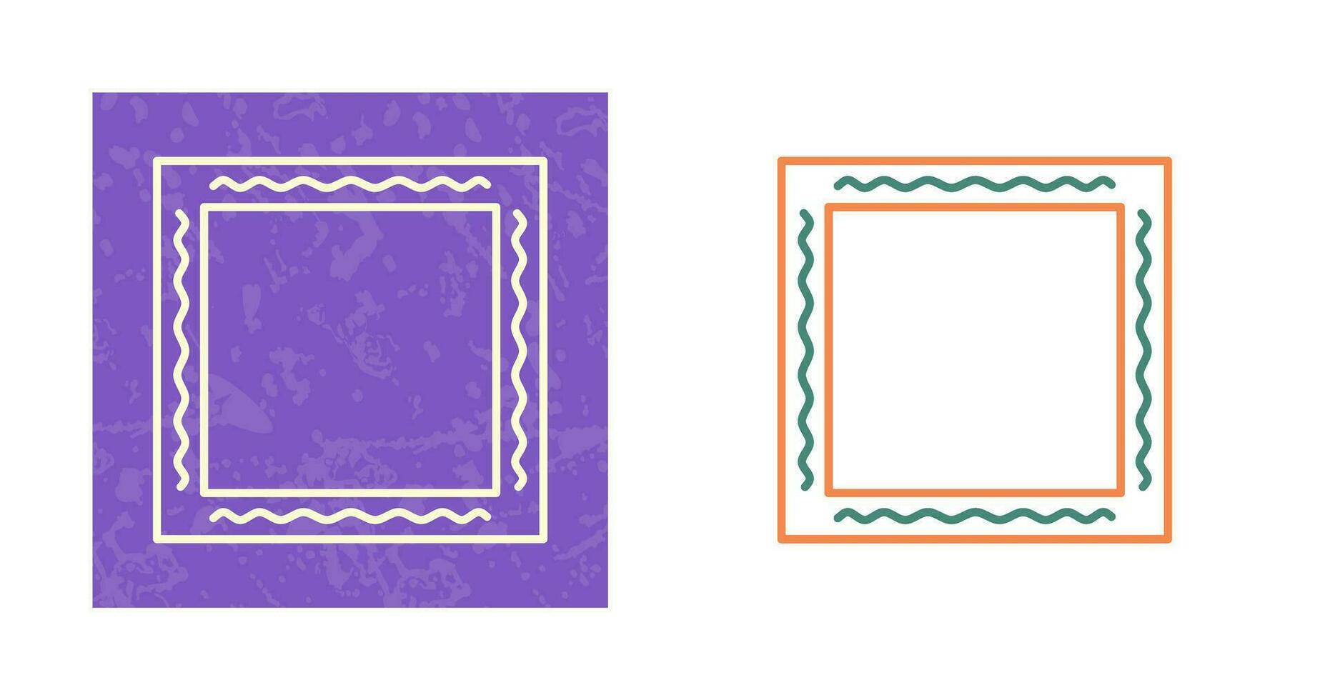 Unique Frame Vector Icon