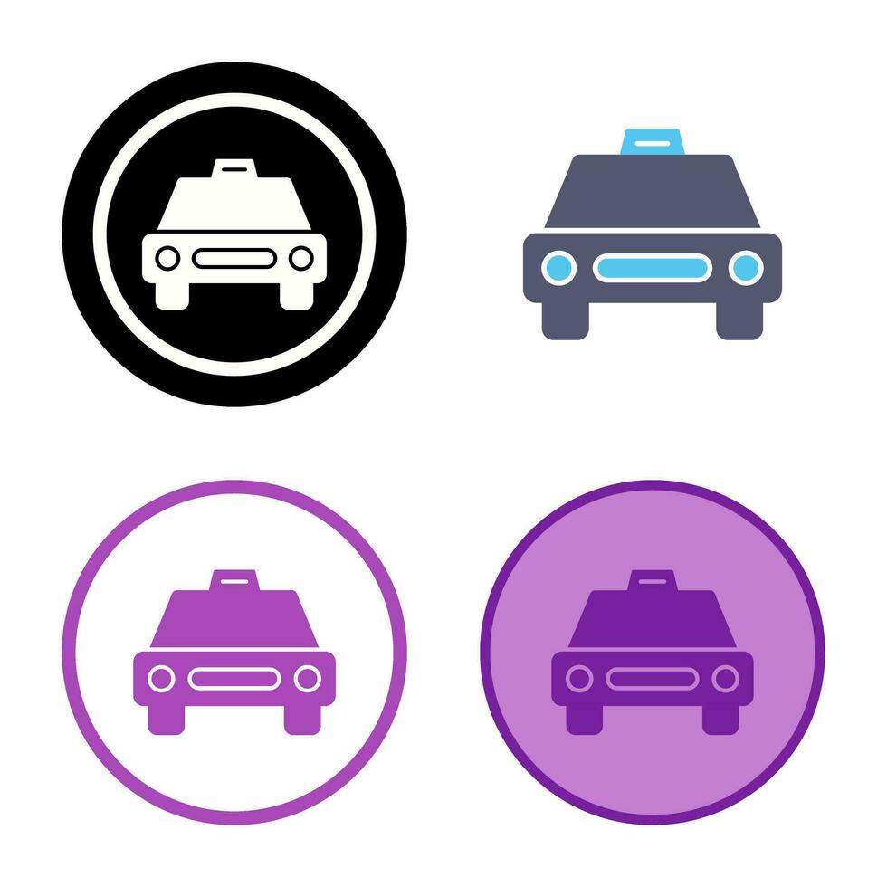 Cab Vector Icon