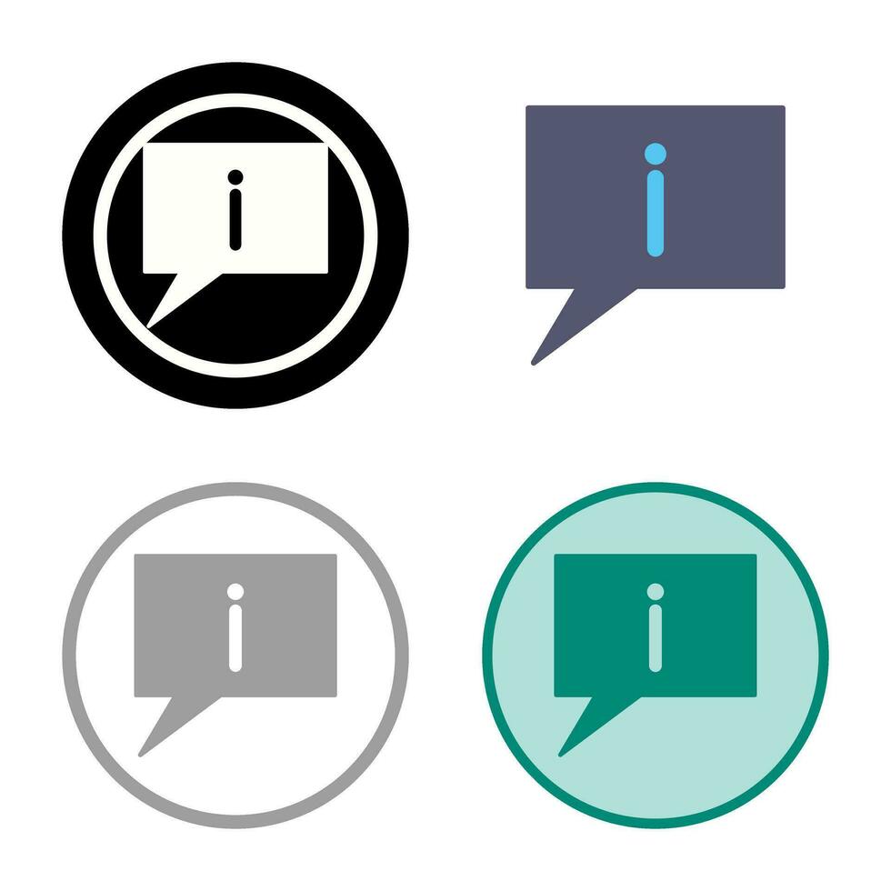 Information Vector Icon