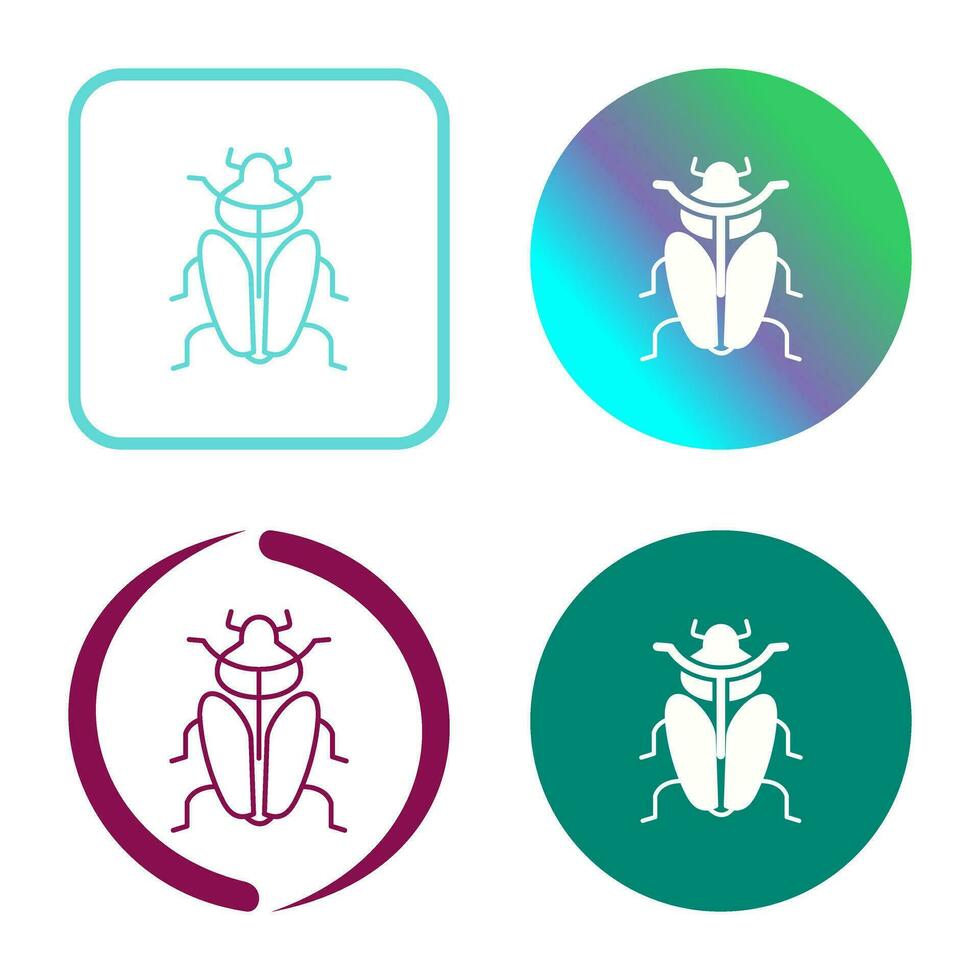 icono de vector de insecto