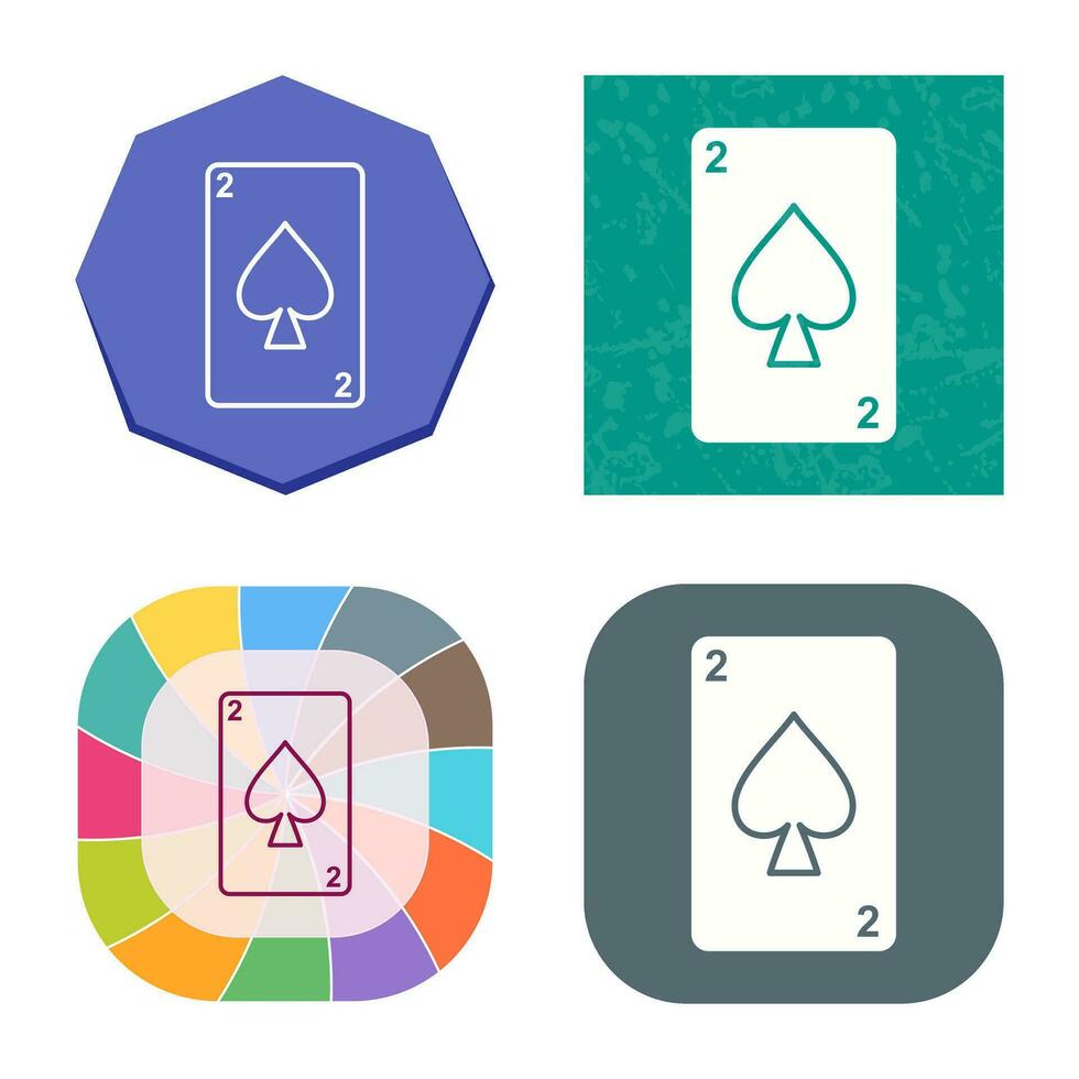 Spades Card Vector Icon