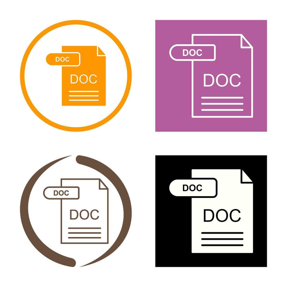 icono de vector de documento