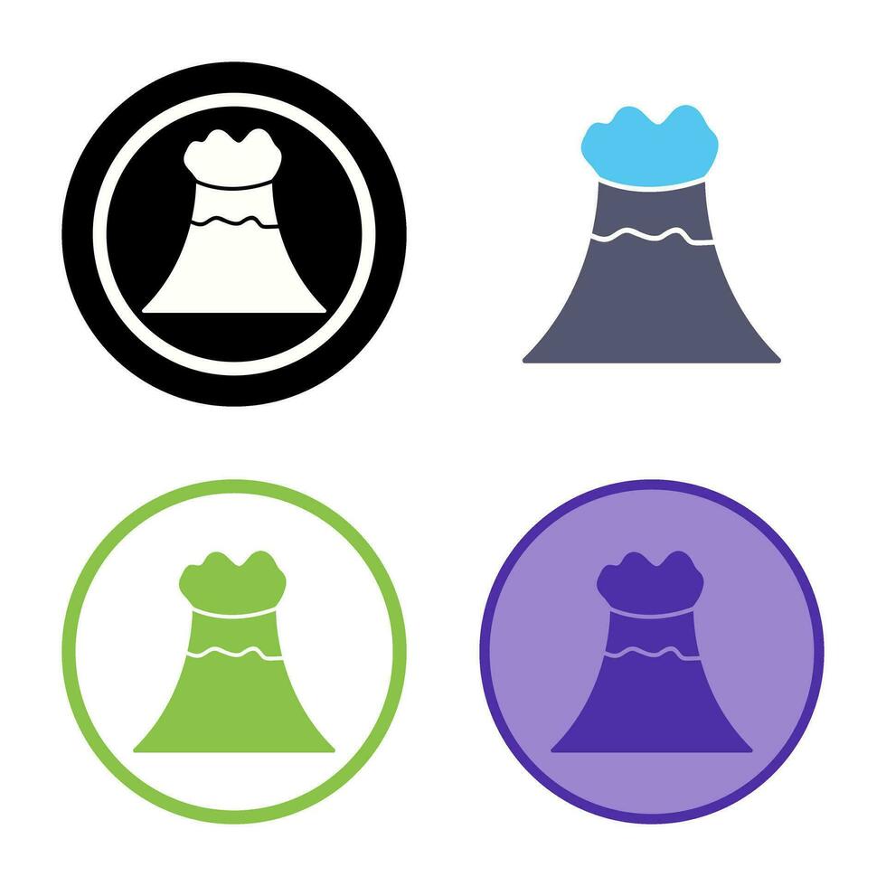 Volcano Vector Icon