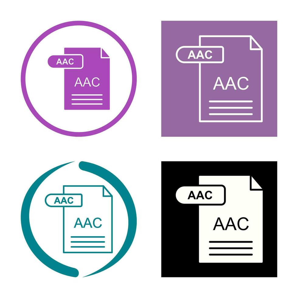 AAC Vector Icon