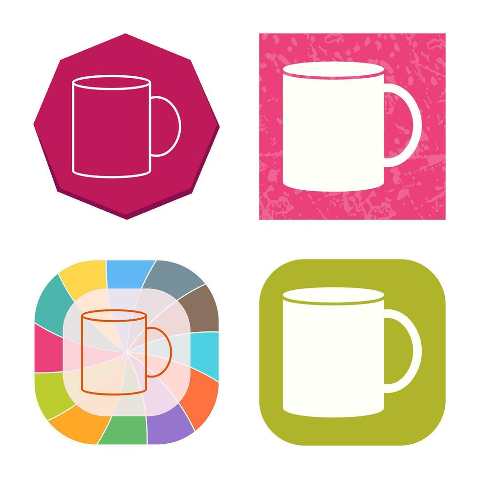 icono de vector de taza de café