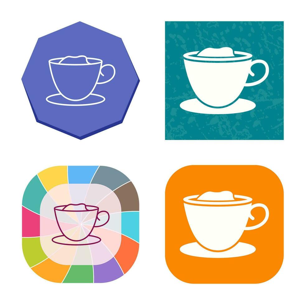 Creamy Coffee Vector Icon